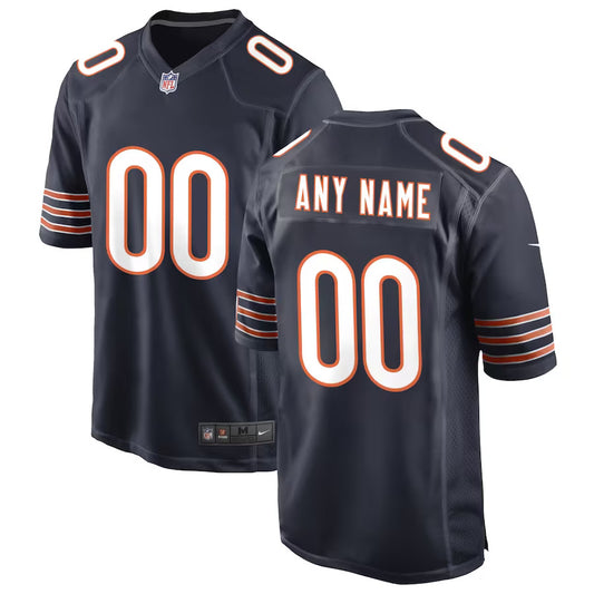 Chicago Bears Mens Blue and Orange