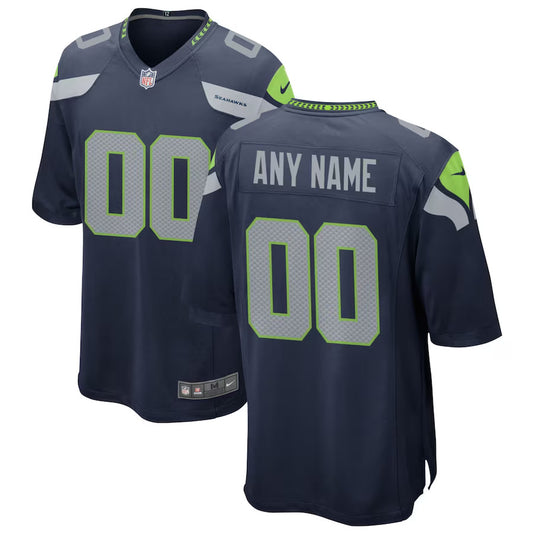 Mens Blue Seattle Seahawks Jersey Mens