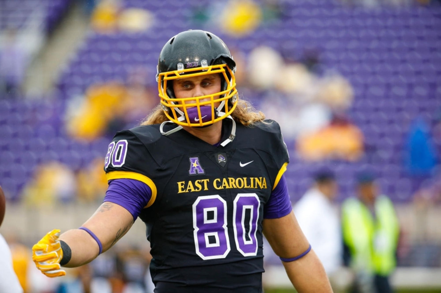 Men's Black East Carlina Pirates Jersey black i