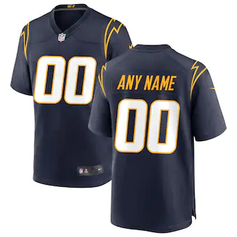 Los Angeles Chargers Jerseys Navy and Yellow