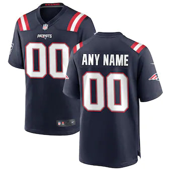 New England Patriots Jersey Blue and White