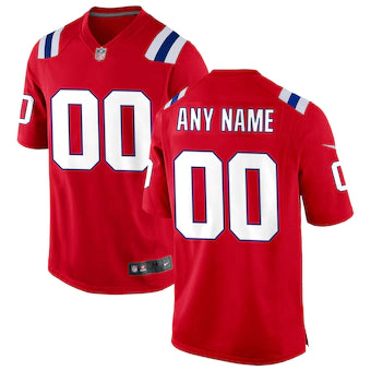 New England Patriots Jersey Red and White