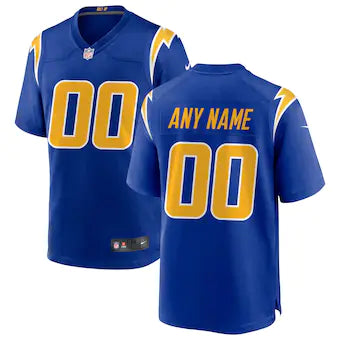 Los Angeles Chargers Jerseys Blue and Yellow