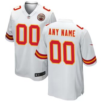 Kansas City Chiefs White and Red