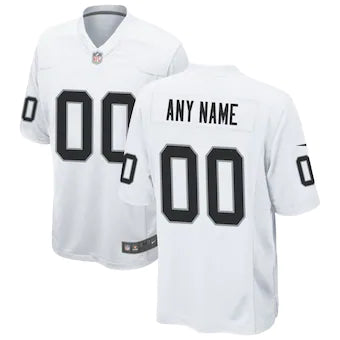 Las Vegas Raiders Men Jersey White and Black