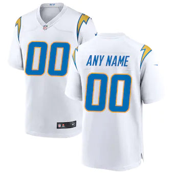 Los Angeles Chargers Jerseys White and Blue