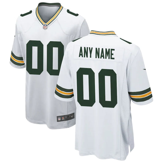 Green Bay Packers Jersey White and Green