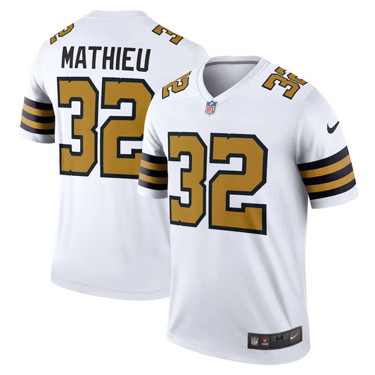 Men's White New Orleans Saints Jersey Men Jersey(st)+Patch
