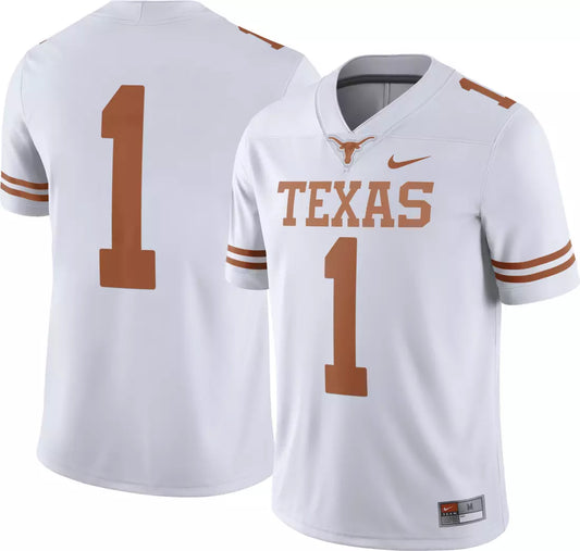 Texas Longhorns Football Jersey  White I