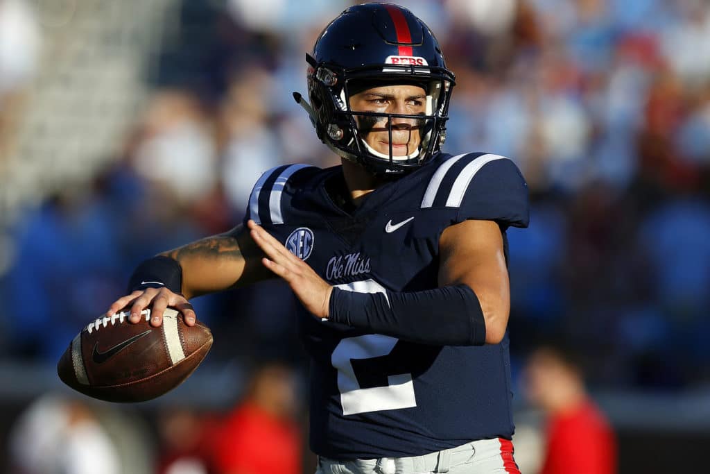 Ole Miss Rebels Football Jerseys Navy NEW