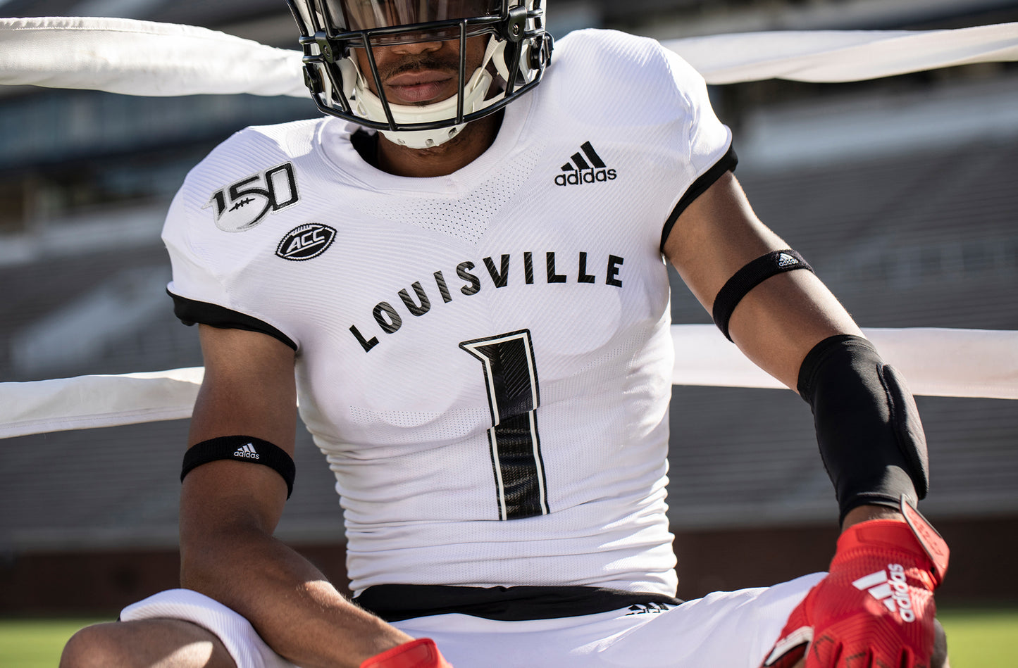 Louisville Football Jerseys White