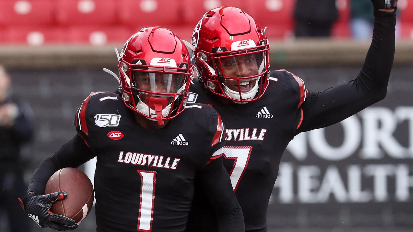 Louisville Football Jerseys Black I