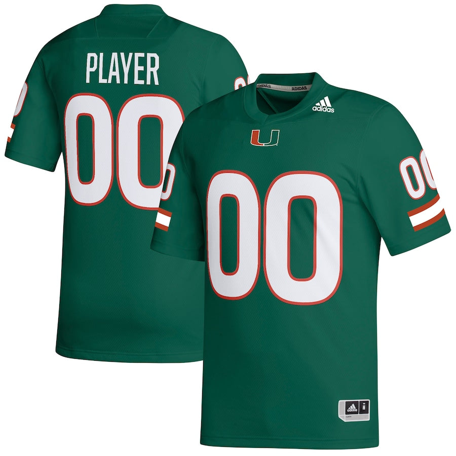 Miami Hurricanes College Football Jerseys  Men Green