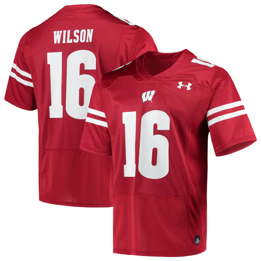 Wisconsin Badgers Football Jerseys Red