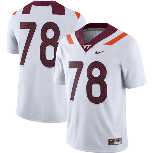 Virginia Tech Hokies Football Jerseys White I