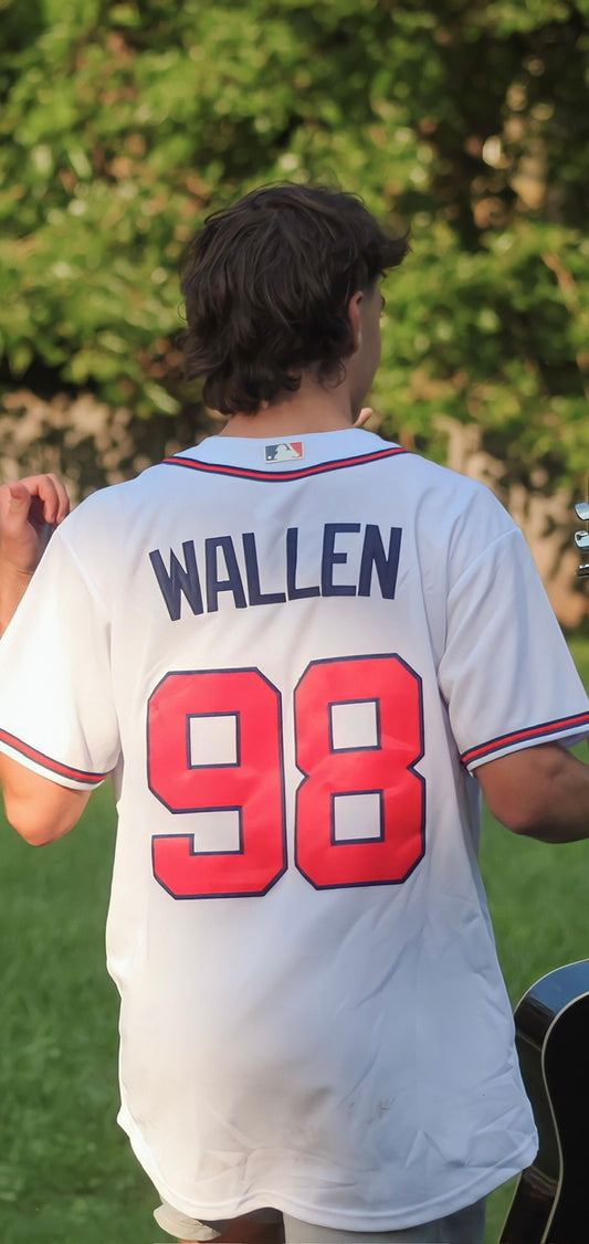 '98 Braves - Morgan Wallen Jersey (White)