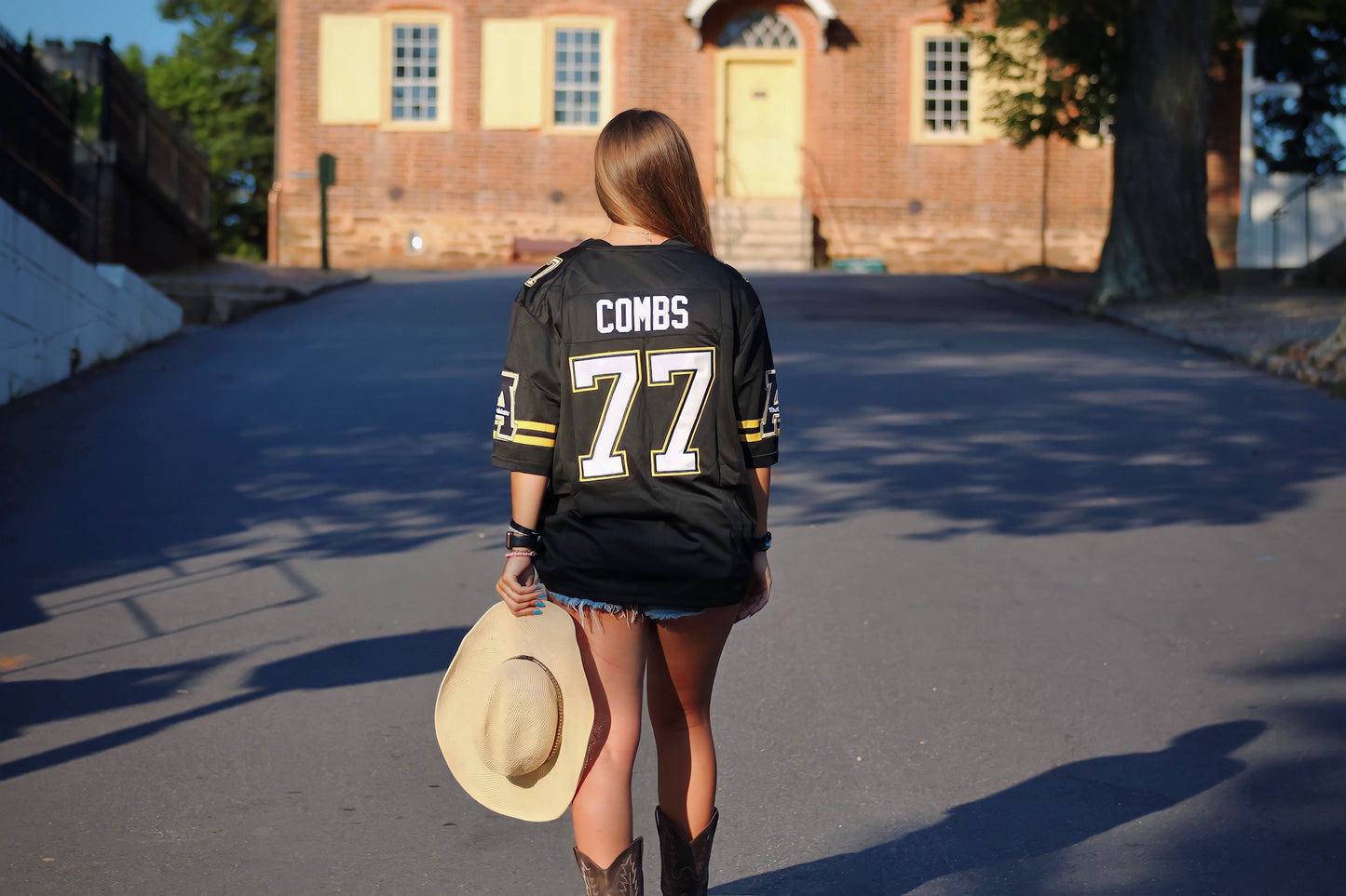 Appalachian State - Luke Combs Jersey (Black)