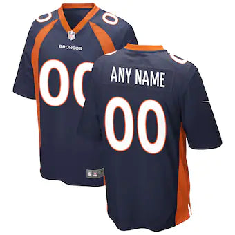 Denver Broncos Jersey Blue and White