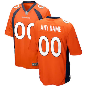 Denver Broncos Jersey Orange and White