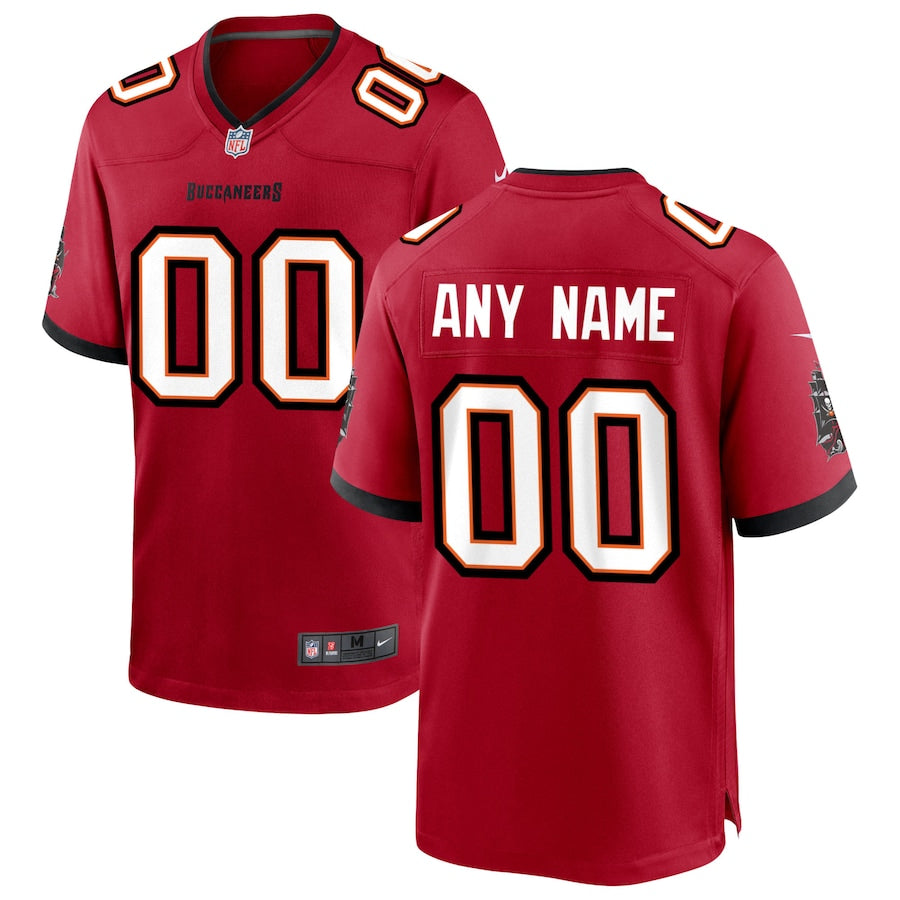 Men's Red Tampa Bay Buccaneers Jersey Mens