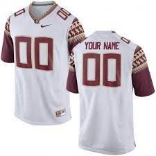 Florida State Football Jerseys White