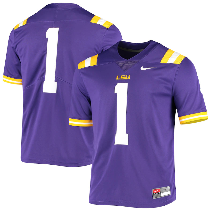 LSU Tigers Football Jerseys Custom (ncaa LSU)