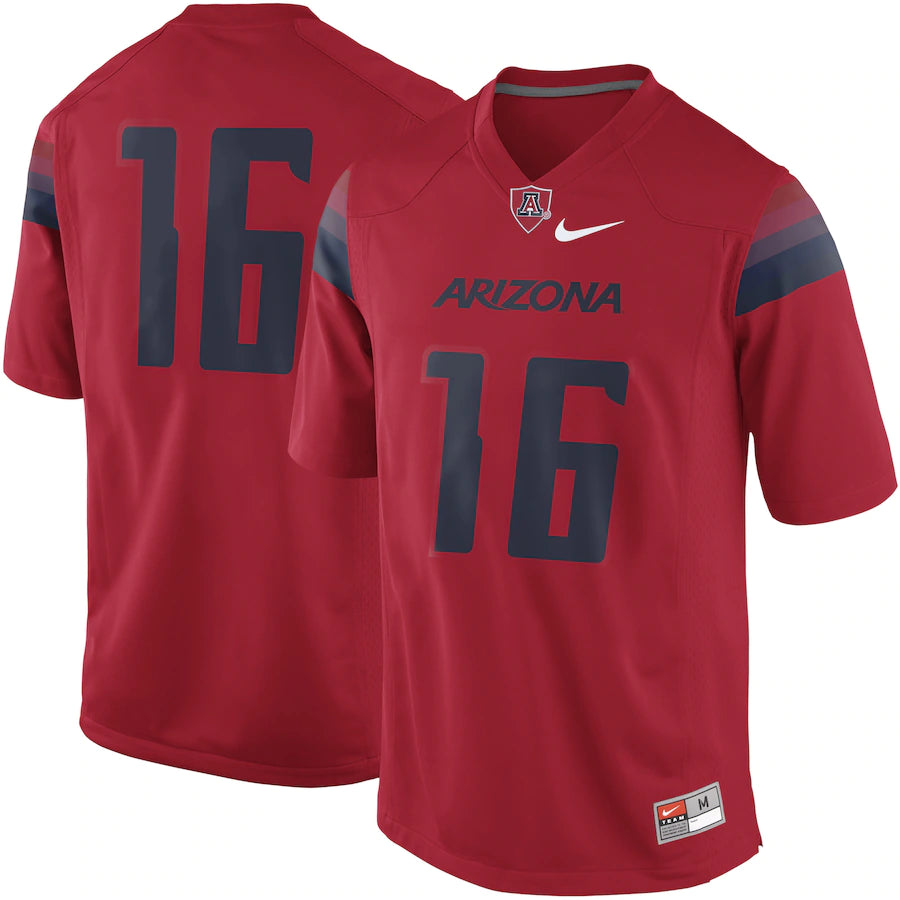 NCAA College Arizona Wildcats Football Jersey  Man Red