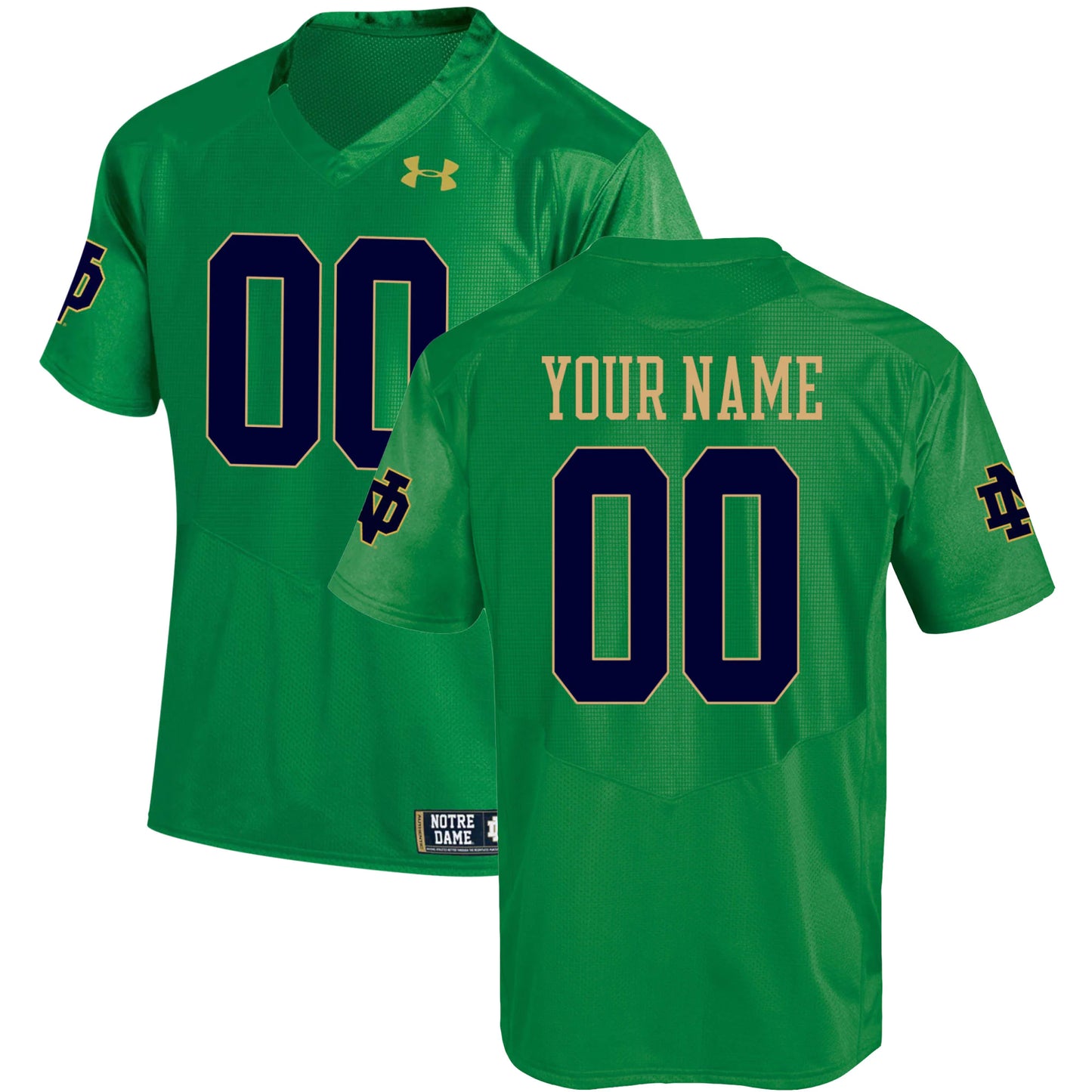 Notre Dame Football Jersey  As shown